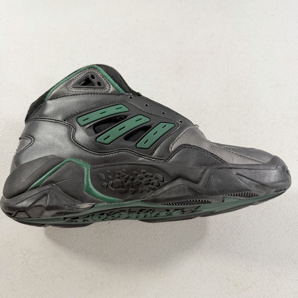 Vintage 1993 Adidas Streetball 2 Men's Basketball Shoes Black Green Size 9.5 - Picture 6 of 16